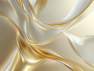 Gold and White Background