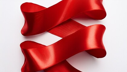 ribbon in criss cross pattern