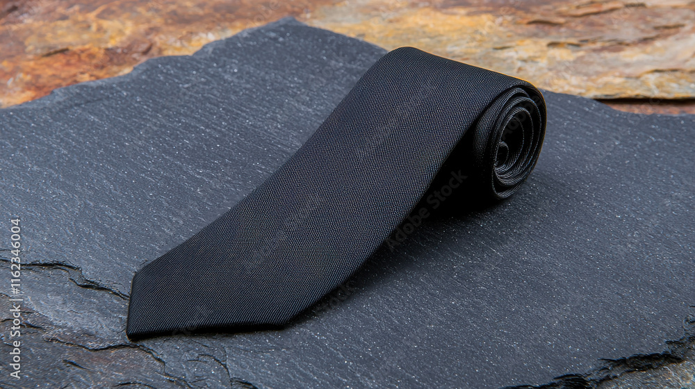 Poster neatly cut cheese block displayed on dark slate surface for culinary presentation