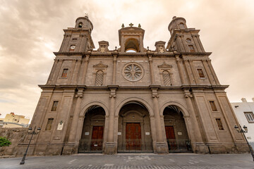 Cathedral Santa Ana Vegueta in Las Palmas, Gran Canaria, Canary Islands, Spain Vegueta