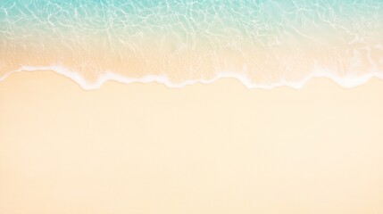 top-down view of soft rippled beach sand with natural gradient in texture soft daylight
