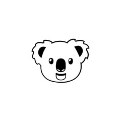 Koala Face Icon
