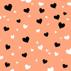 heart background. in pastel colors.  valentine's day, love, romance, holiday