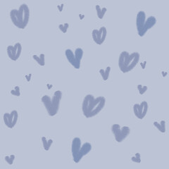 heart background. in pastel colors.  valentine's day, love, romance, holiday