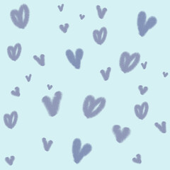 heart background. in pastel colors.  valentine's day, love, romance, holiday