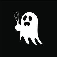 Minimalist Ghost Kitchen Logo with Geometric Precision and Modern Simplicity logo, Icon, Vector