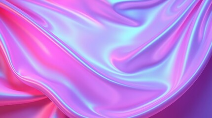 Obraz premium Abstract background with holographic iridescent texture. Pearlescent Design Abstract Background