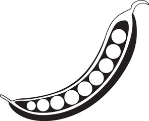 Pea vector illustration