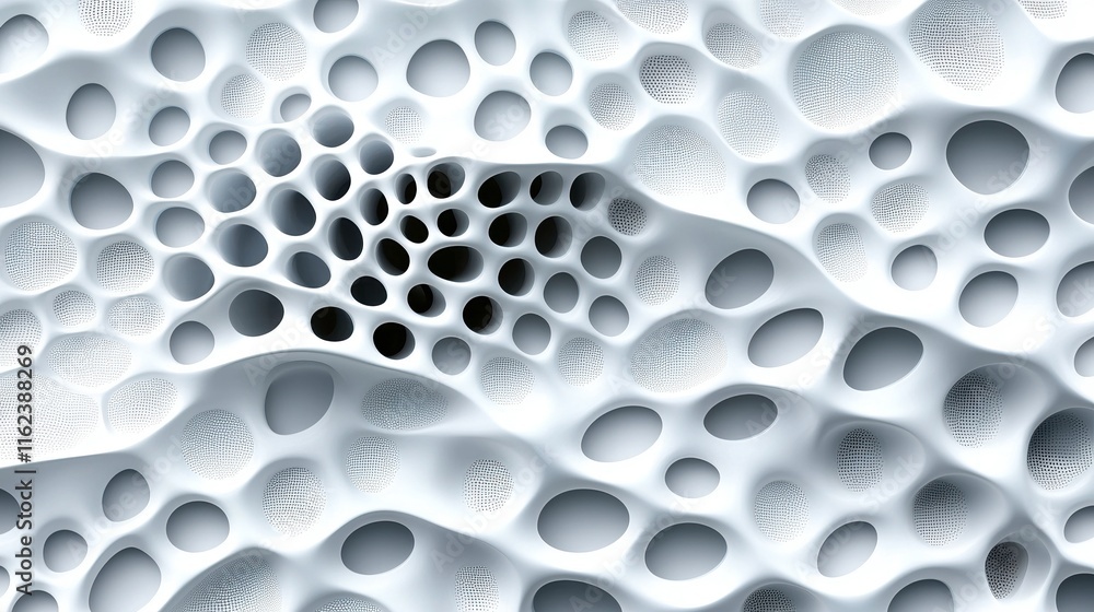 Fototapete creating dynamic abstract geometric patterns in modern design digital space high-fidelity visuals co