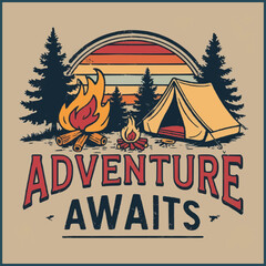 modern vintage t shirt design