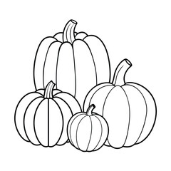 Vegetable coloring pages