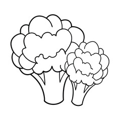 Vegetable coloring pages