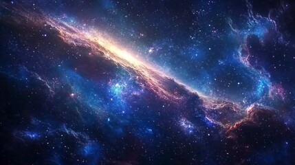 Fototapeta premium starry night sky, Milky Way