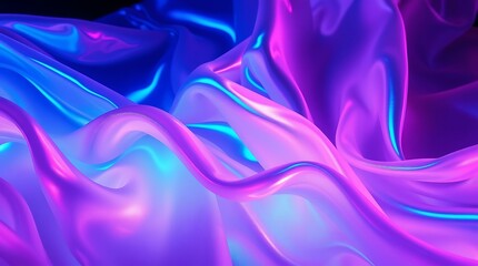 abstract Modern pastel colored holographic background in 80s style.