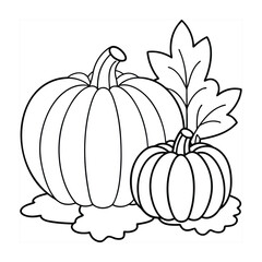 Vegetable coloring pages