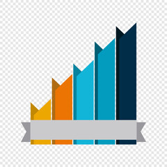 Fototapeta premium 3D Customizable chart design templates – Business Data Visualization Graphic for Infographics and Presentations