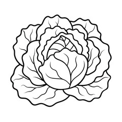 Vegetable coloring pages