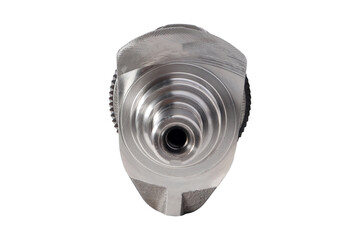 Engine Crankshaft on a white background