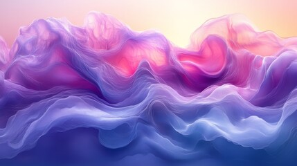 Obraz premium Abstract Mint and Lilac Background for Creative Projects and Designs