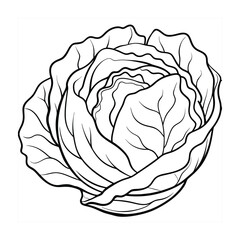 Vegetable coloring pages