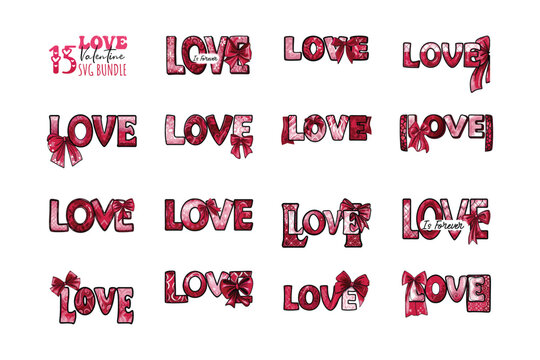 Love Valentine SGV Bundle