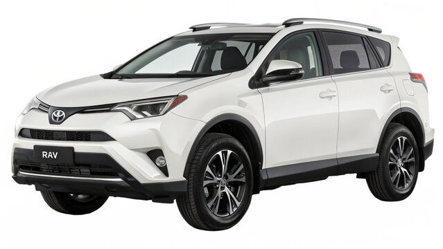 Toyota RAV4 isolated