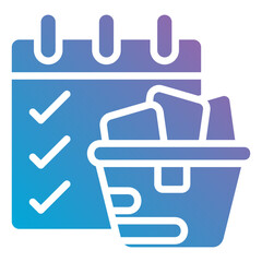 Fototapeta premium Calendar Icon