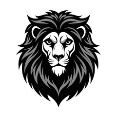 Lion Head Vector Illustration