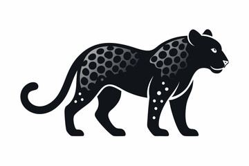 Jaguar Silhouette Icon Vector