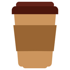 Stylized Graphic of Coffee Cup