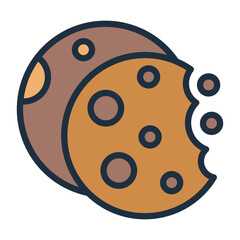 Obraz premium Cookies Icon