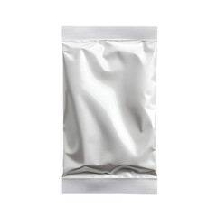 plastic package bag PNG cutout isolated on white and transparent background. plastic package bag png, plastic bag transparent background, plastic pouch cutout, isolated plastic bag, package bag png,