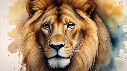 strength and courage of lion in biblical concept art