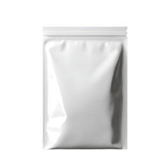 plastic package bag PNG cutout isolated on white and transparent background. plastic package bag png, plastic bag transparent background, plastic pouch cutout, isolated plastic bag, package bag png,