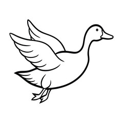 pigeon silhouette vector