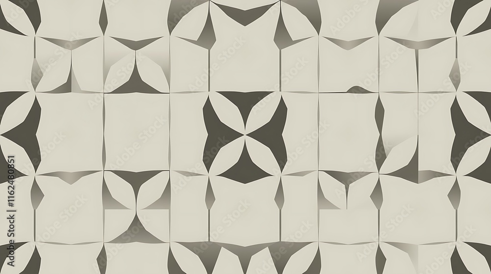 Poster abstract geometric pattern: a seamless pattern of geometric shapes and patterns. this is a perfect b