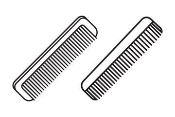 comb black icon