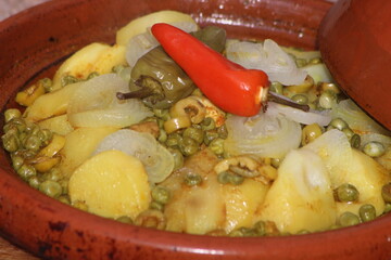 Moroccan Tajine Close Up