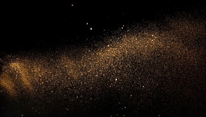 Fototapeta premium キラキラ（金、黒）