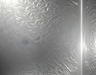 Obraz premium Silver smooth, polished, curly, waved, plane, slab texture macro close-up pattern