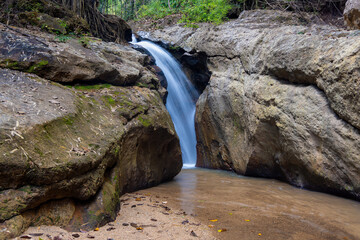Pam Bok Waterfall in Thailand near Pai