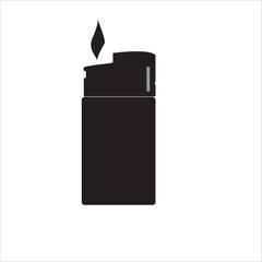 vector icon gas lighter design