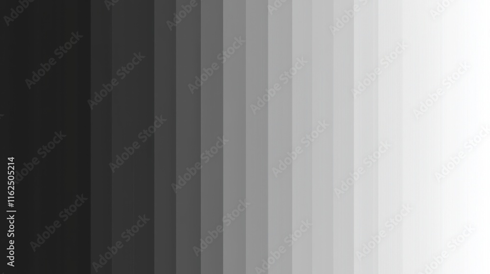 Poster abstract grayscale vertical stripes gradient background