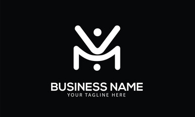 Alphabet BB creative monogram vector logo template