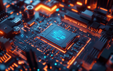 Fototapeta premium computer circuit board