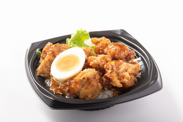 タレ唐揚げ丼