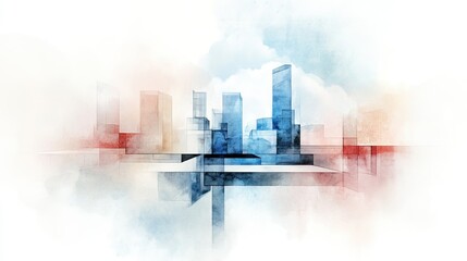 Futuristic architectural design featuring holographic elements, innovative structures, immersive spatial concepts, modern aesthetics, dynamic visualizations