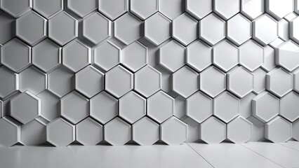 Naklejka premium Abstract White Background