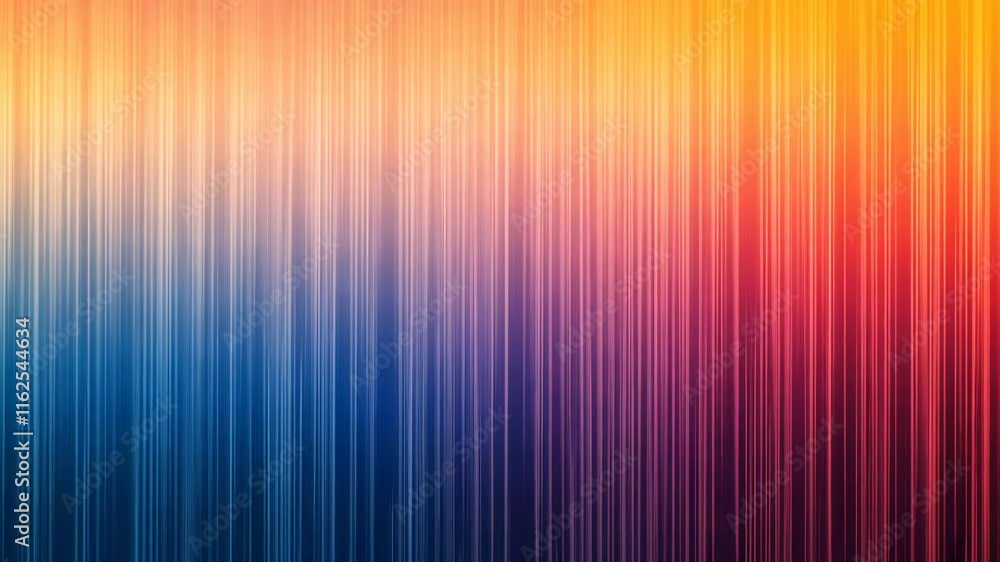Poster colorful vertical lines gradient background