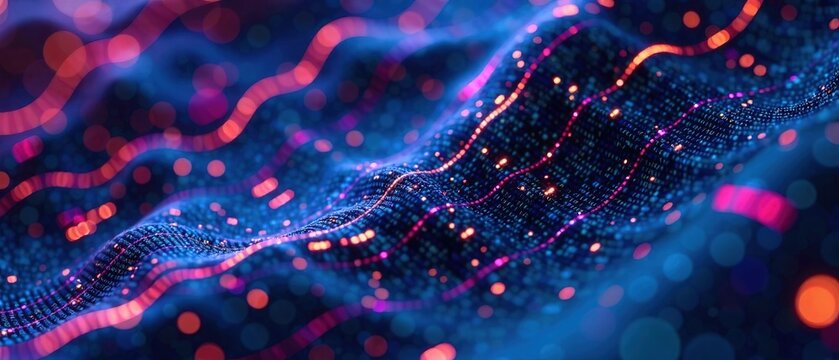 Java Programming Code Visualized - Abstract Digital Art